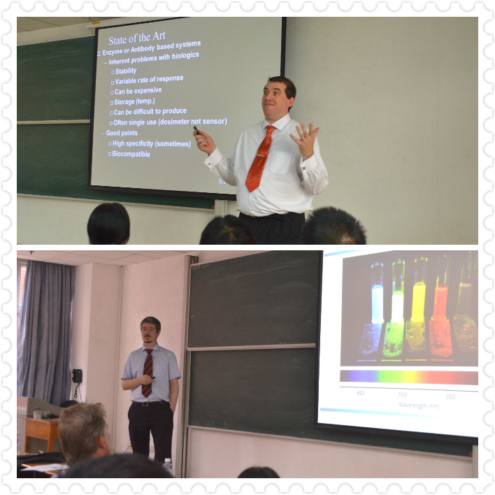 英国伯明翰大学化学院来我系作访问交流